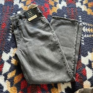 Abercrombie 90s high rise straight curve love